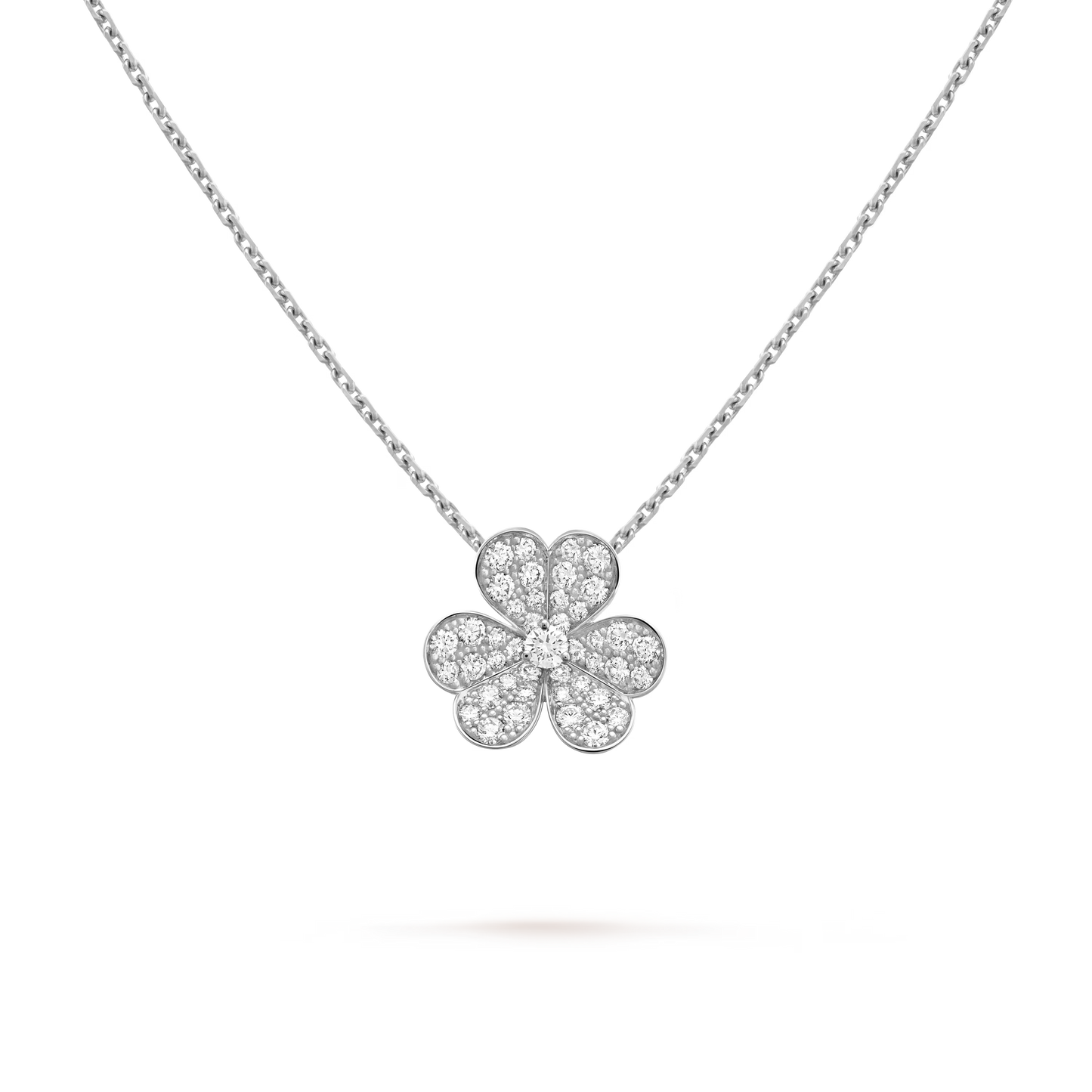 Bloom Pendant– Moissanite Flower