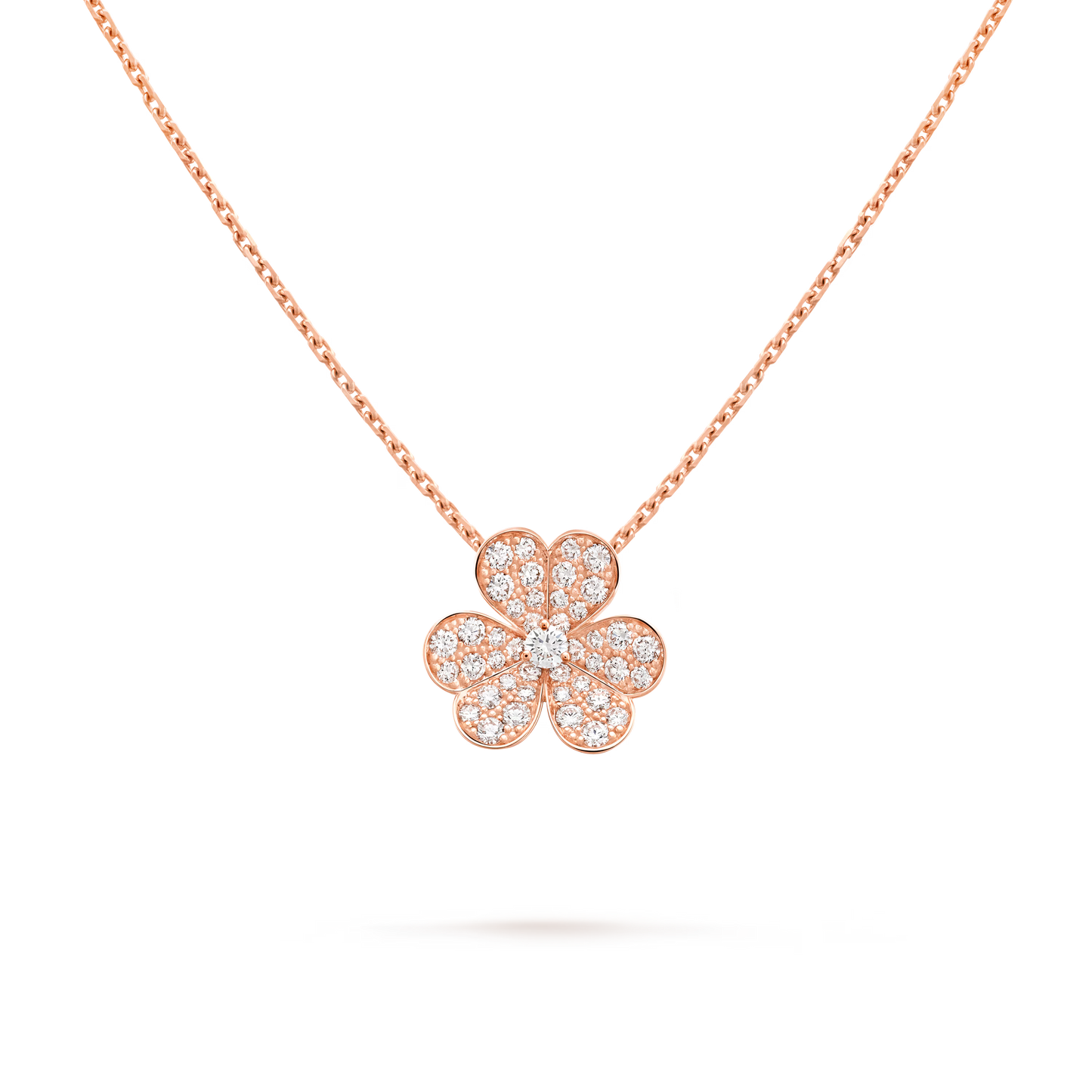 Bloom Pendant– Moissanite Flower