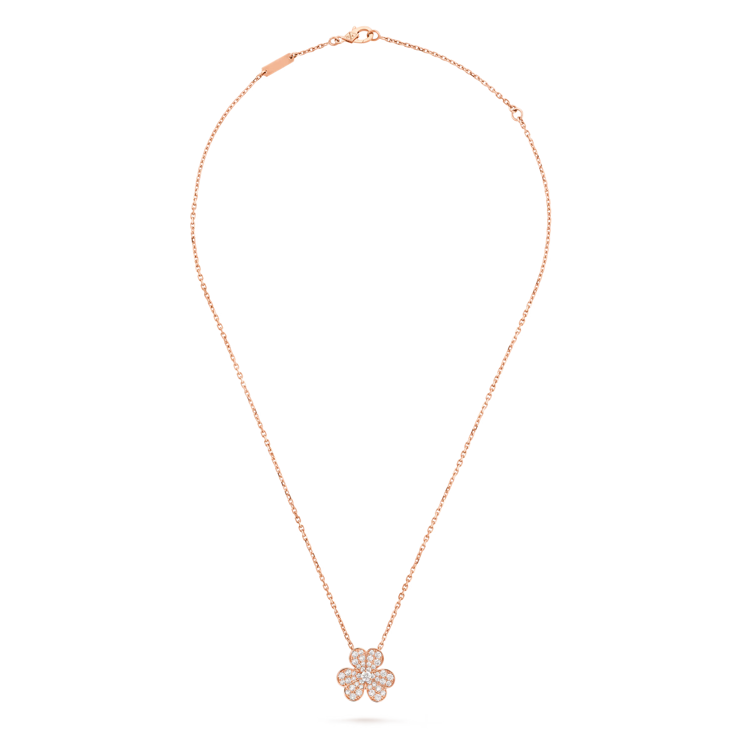 Bloom Pendant– Moissanite Flower