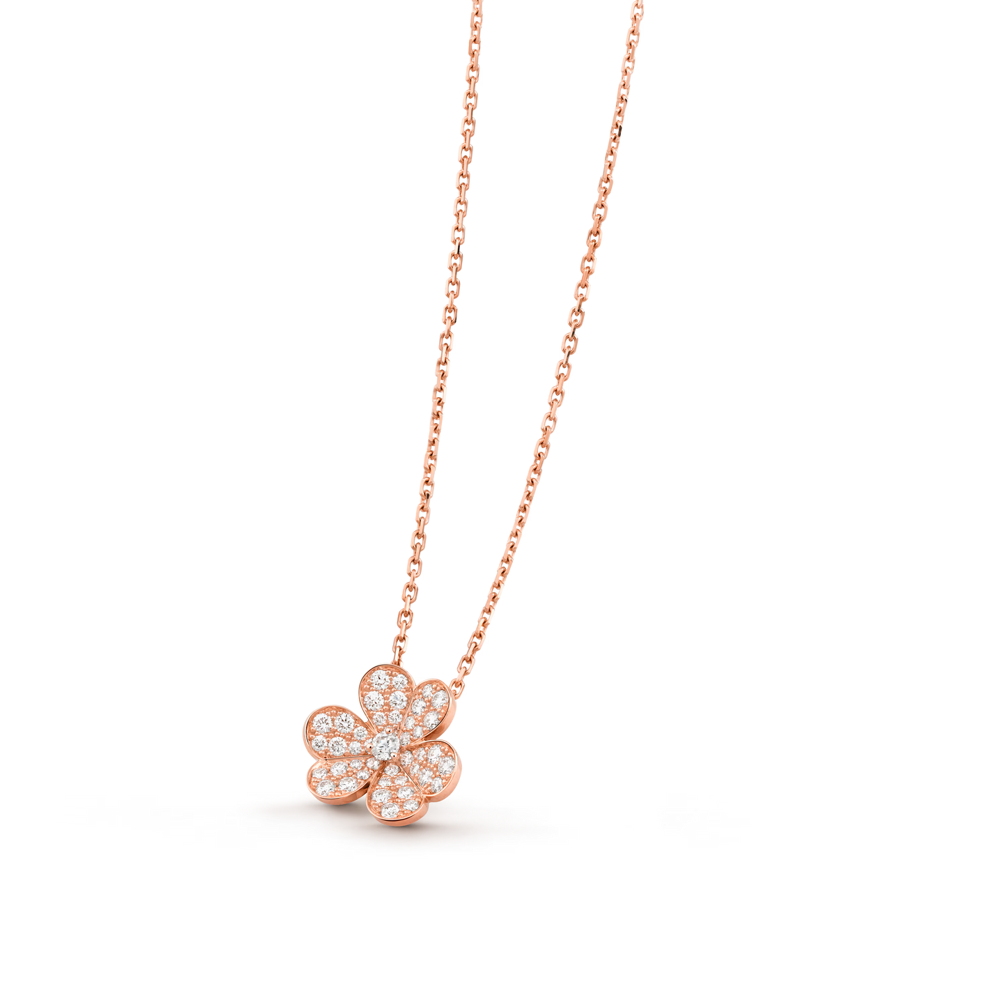 Bloom Pendant– Moissanite Flower