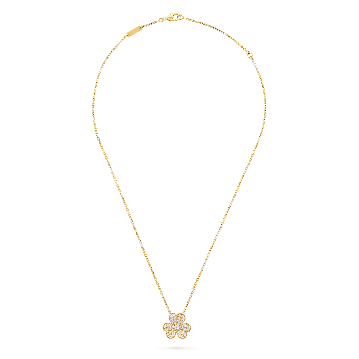 Bloom Pendant– Moissanite Flower
