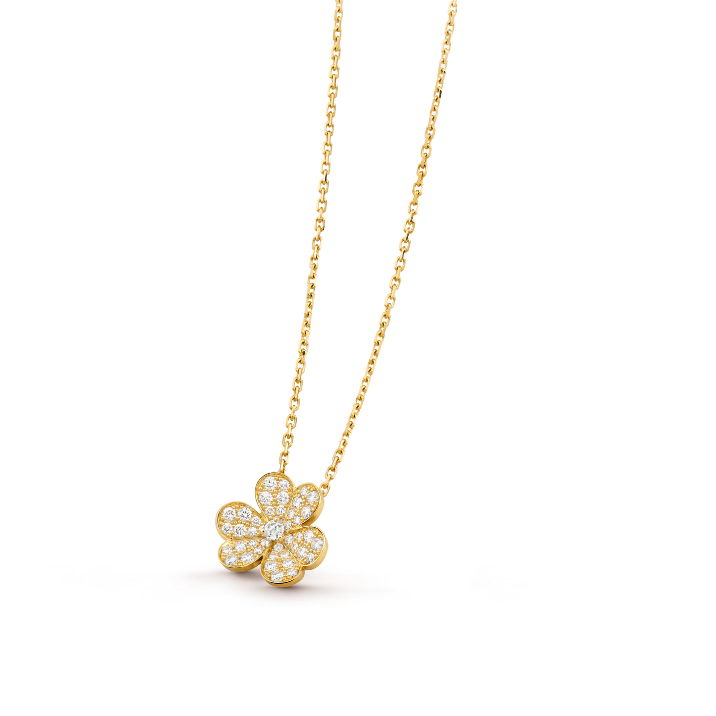 Bloom Pendant– Moissanite Flower