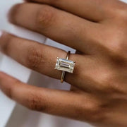 Profile angle showing hidden halo and band detailing