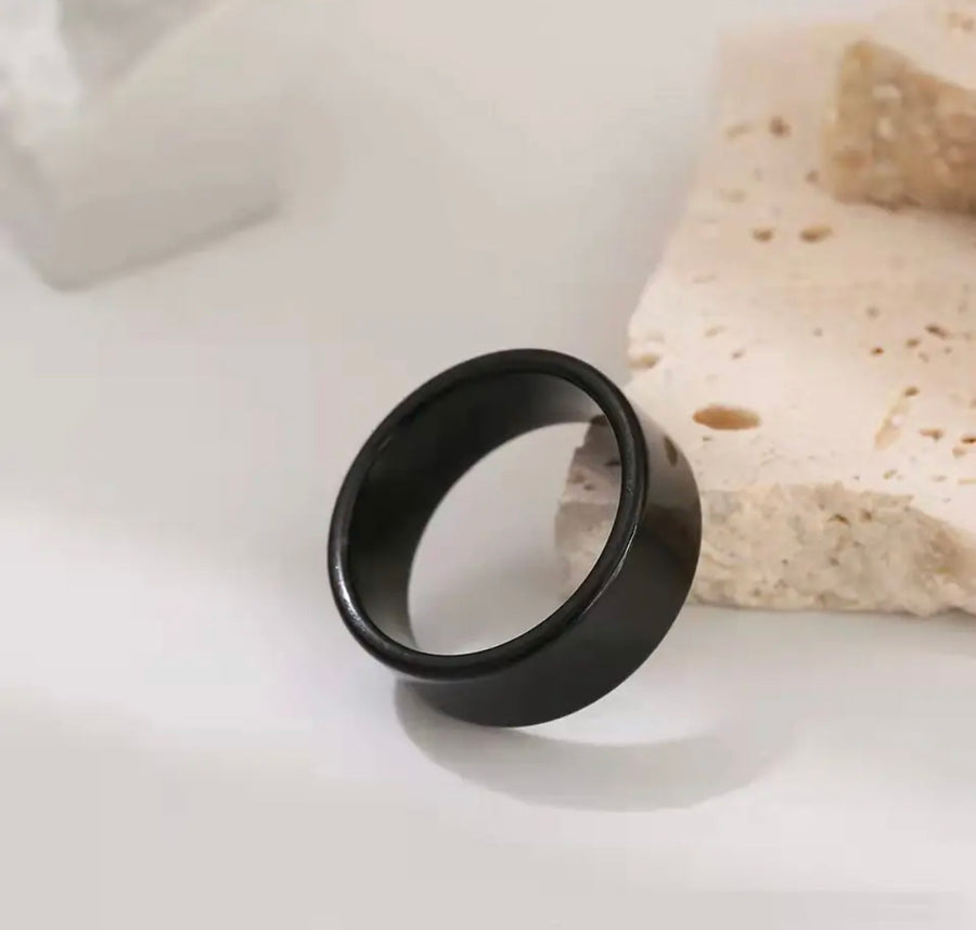 Handwritten Engraved Ring – 6mm