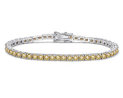 Side view of clasp and setting of bracelet