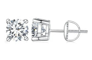 0.5ct Moissanite studs