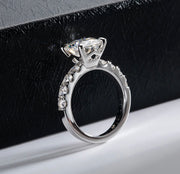 3.5ct pave moissanite