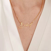 Custom Name Necklace – 9K Gold Personalised Pendant
