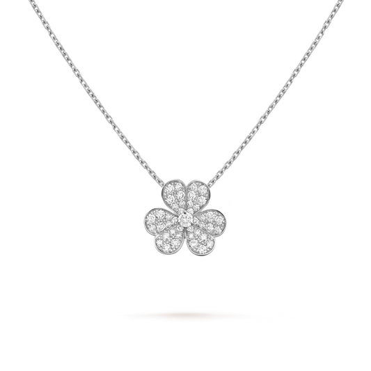 Bloom Pendant– Moissanite Flower