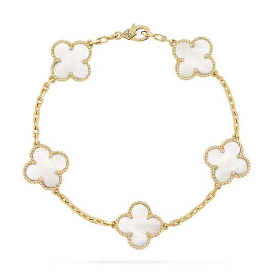 Clover Bracelet – Mother of Pearl
