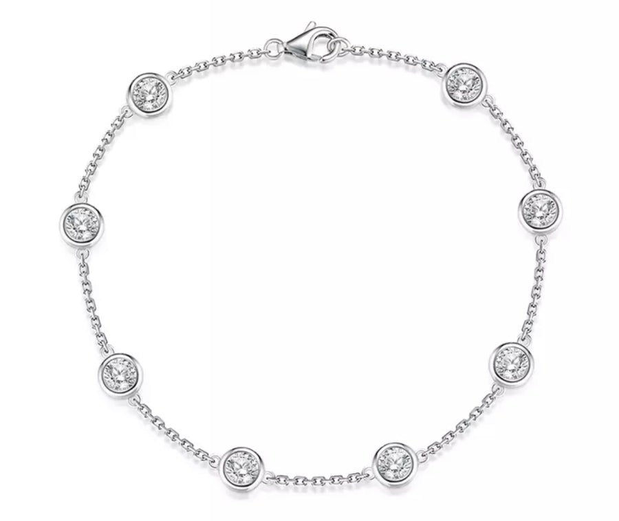 Rhianna – Moissanite Bracelet