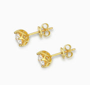 1ct moissanite earrings
