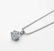 1ct Moissanite Pendant